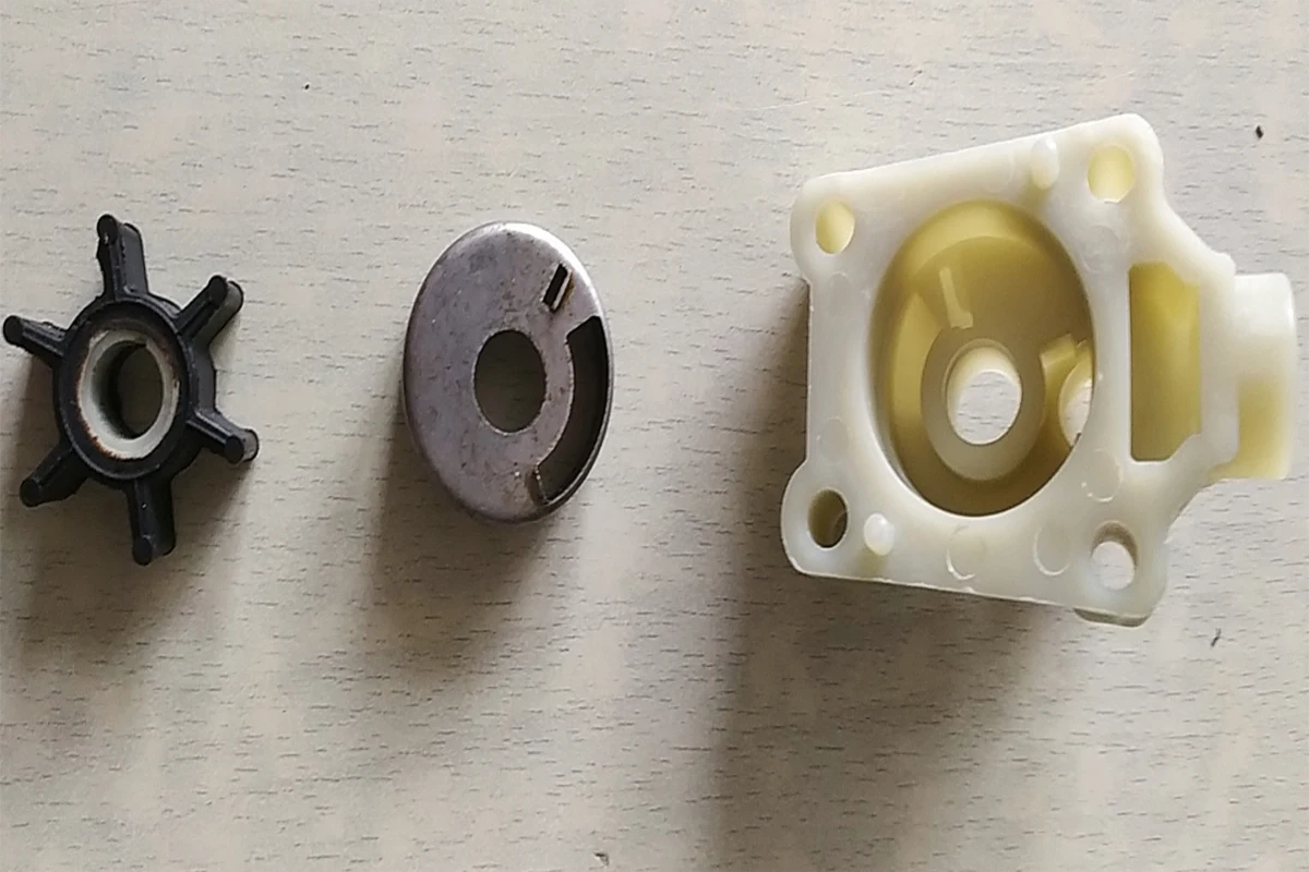 

Outboard Motors Original Water Pump Impeller & Bowl Gland Kit for Hangkai 2-Stroke 5-6HP