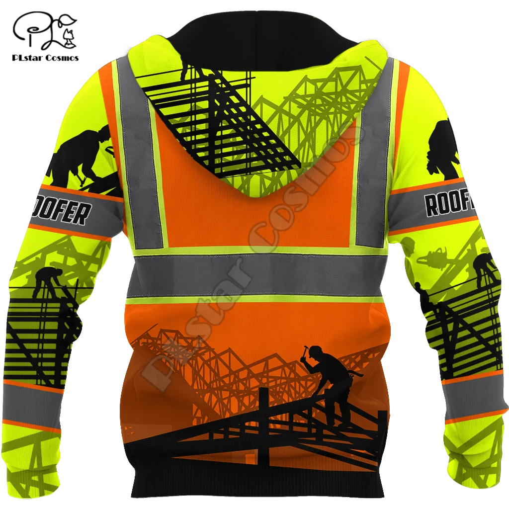 PLstar Cosmos Roofers Art Workers Architects 3D Printed Hoodies Sweatshirts Zip Hooded For Men/Women Casual Streetwear Style-R17