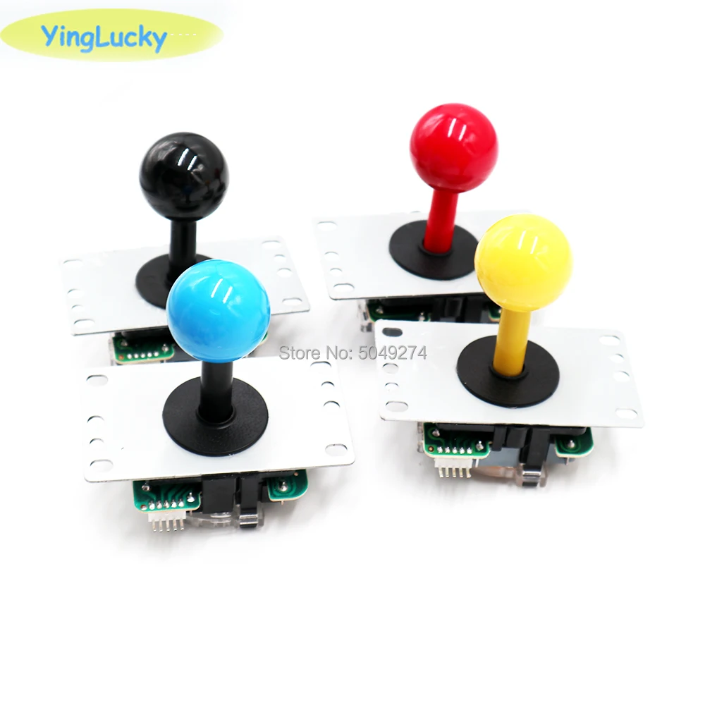 

Аркадный набор «сделай сам», 1 шт., джойстик sanwa, 5-контактный круглый стопор, коробка Pandora, подходит для игрового автомата