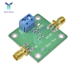 Bias Tee Wideband DC Blocker 10-6000MHz 6GHz for HAM Radio RTL SDR LNA Low Noise Amplifier