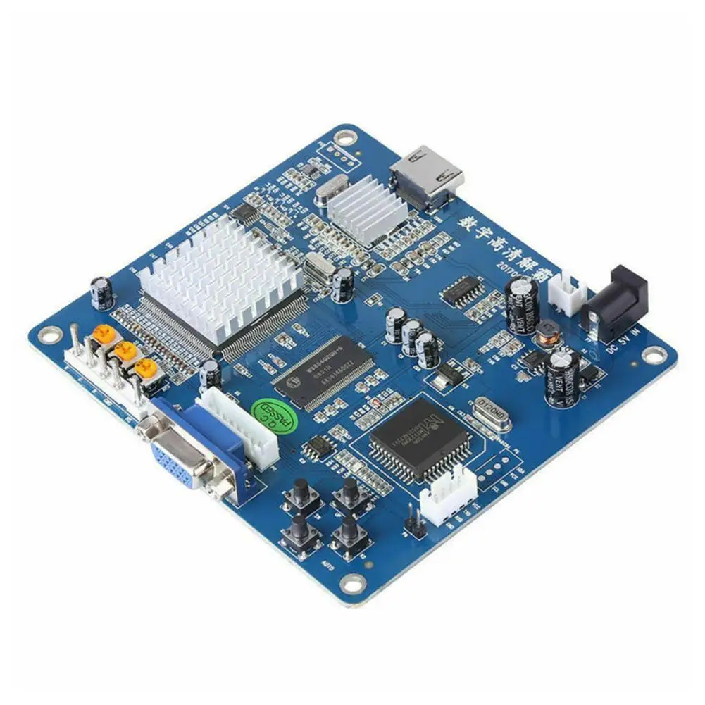 

HD Video Output Converter Board VGA/RGB/CGA/EGA/YUV to HDMI-compatible for Arcade Blue Game Machine Video Output Converter