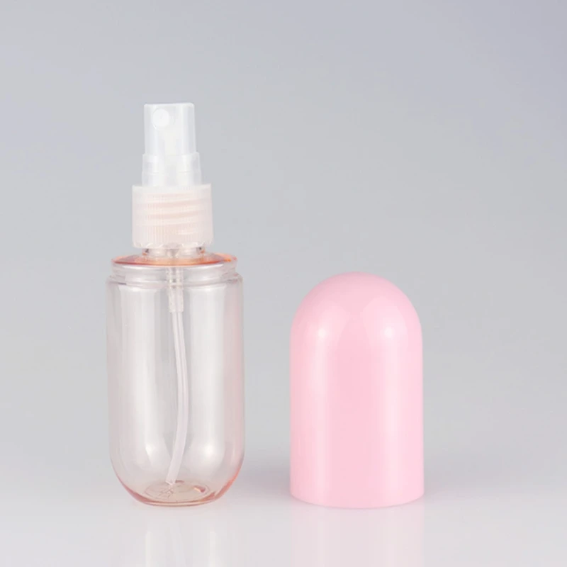 

500pcs 40ml 60ml Cosmetic Spray bottle Face Fine Atomizer Lotion Bottles Empty Refillable bottles Capsule Shape