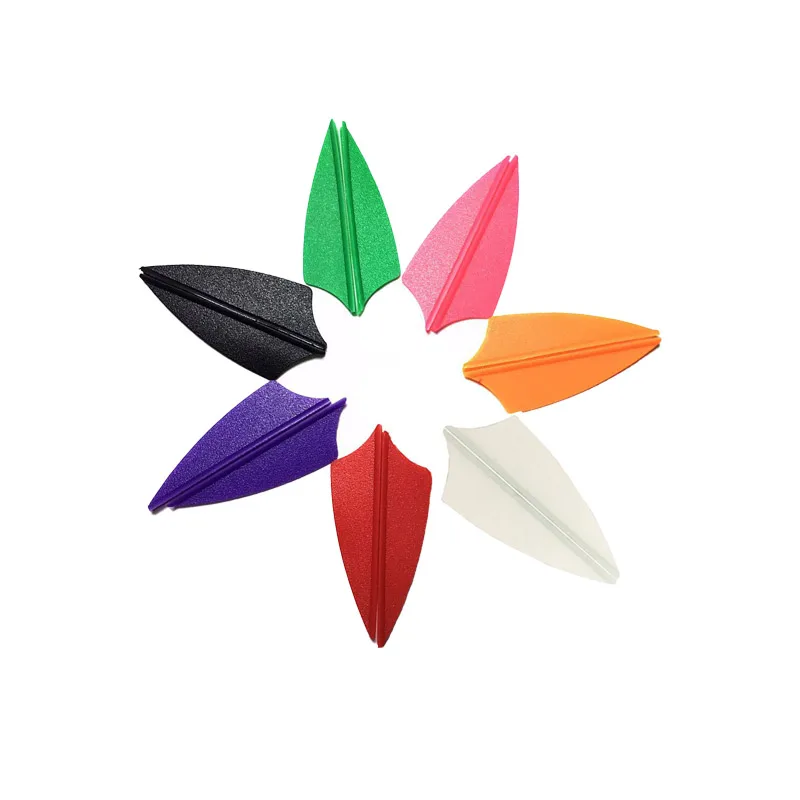 

Пластиковый оперение Vanse 1,75 дюйма для стрел из углеродного стекловолокна, аксессуары для охоты, стрельбы, 60 шт.