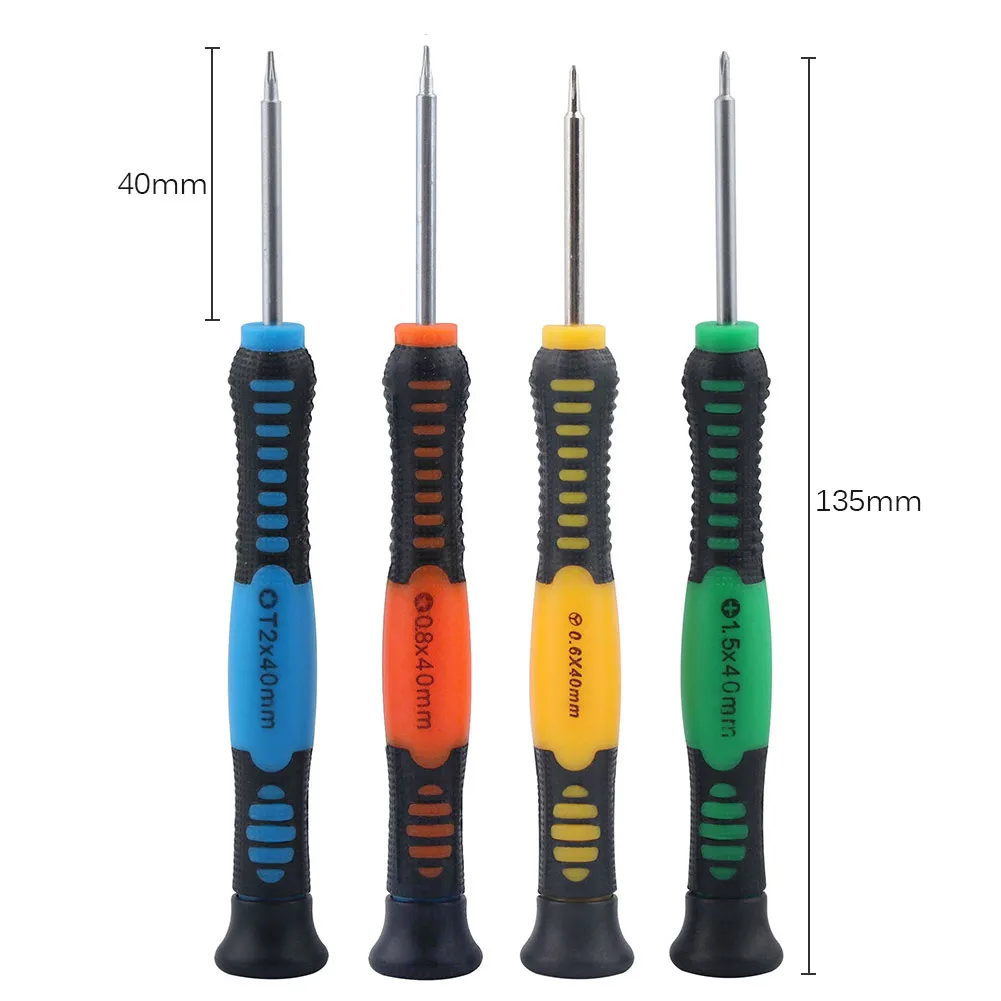 Tripoint Y000 Screwdriver for iPhone X 7 8 Plus, PH000 Phillips T2 Torx P2 Pentalobe Screwdriver Phone Repair Opening Tool Kit