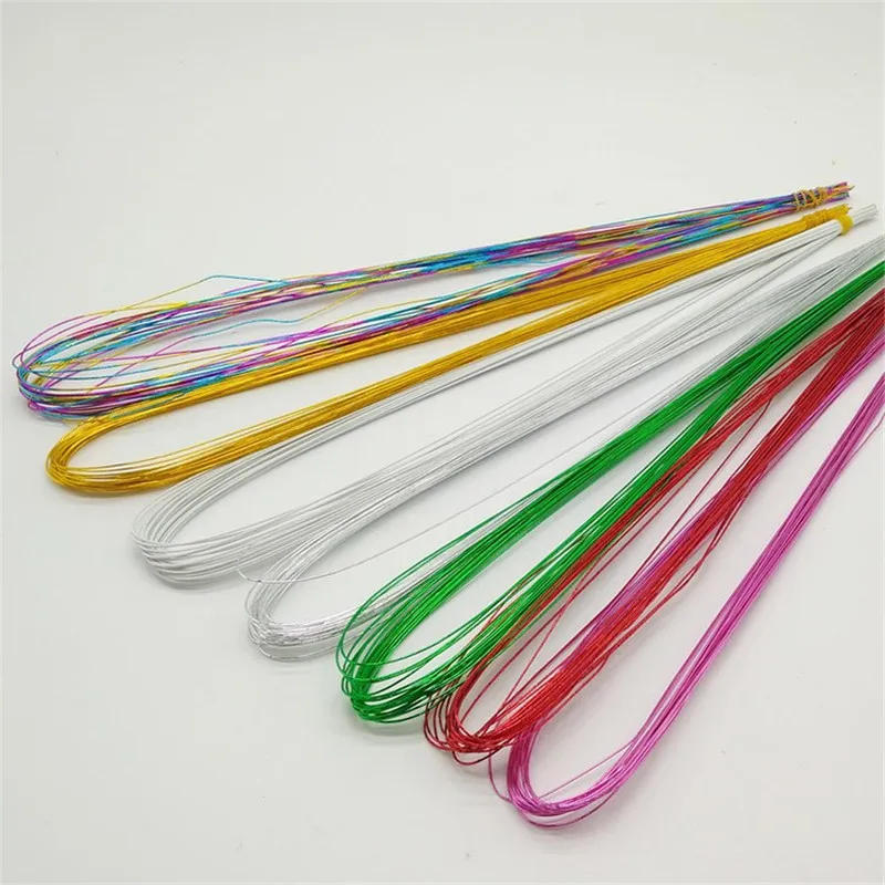 Color Fine Iron Wire Diy Craft Materials Binding Cable Model Accessories Tie Flower Making Floral Christmas Decoration Iron Wire