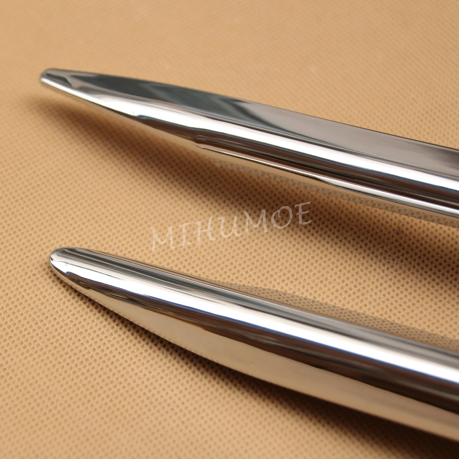Front Fog Light Strips For Honda Accord 2018 2019 2020 10 Generation Chrome Lamp Cover Accessories