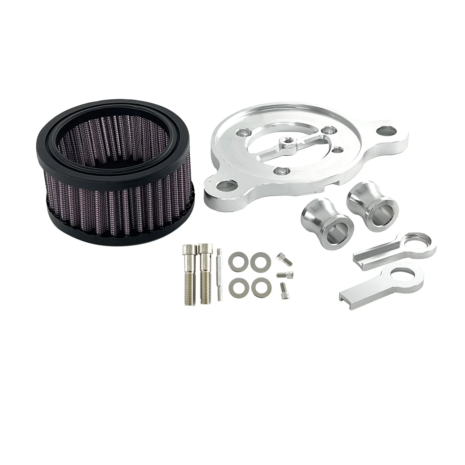 Motorcycle Air Cleaner Intake Filter System Kit Case For Harley Sportster XL883 XL1200 XL 883 1200 2004-2016