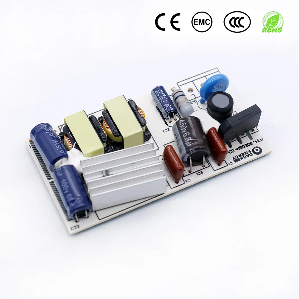 LED Driver 30-50W 560mA 85-265V Power Supply Constant Current Automatic Voltage Control Lighting Transformers For LED Lamp bulb