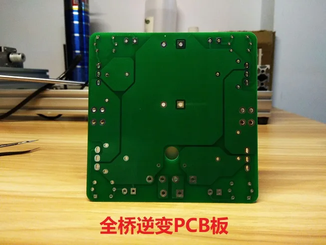 Circuit imprimé d'inverseur de pont complet de bobine de Tesla