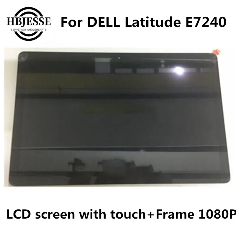 

FOR DELL Latitude E7240 LCD Screen LP125WF1 SPA4 LCD Assembly 1920*1080 LCD Touch Screen