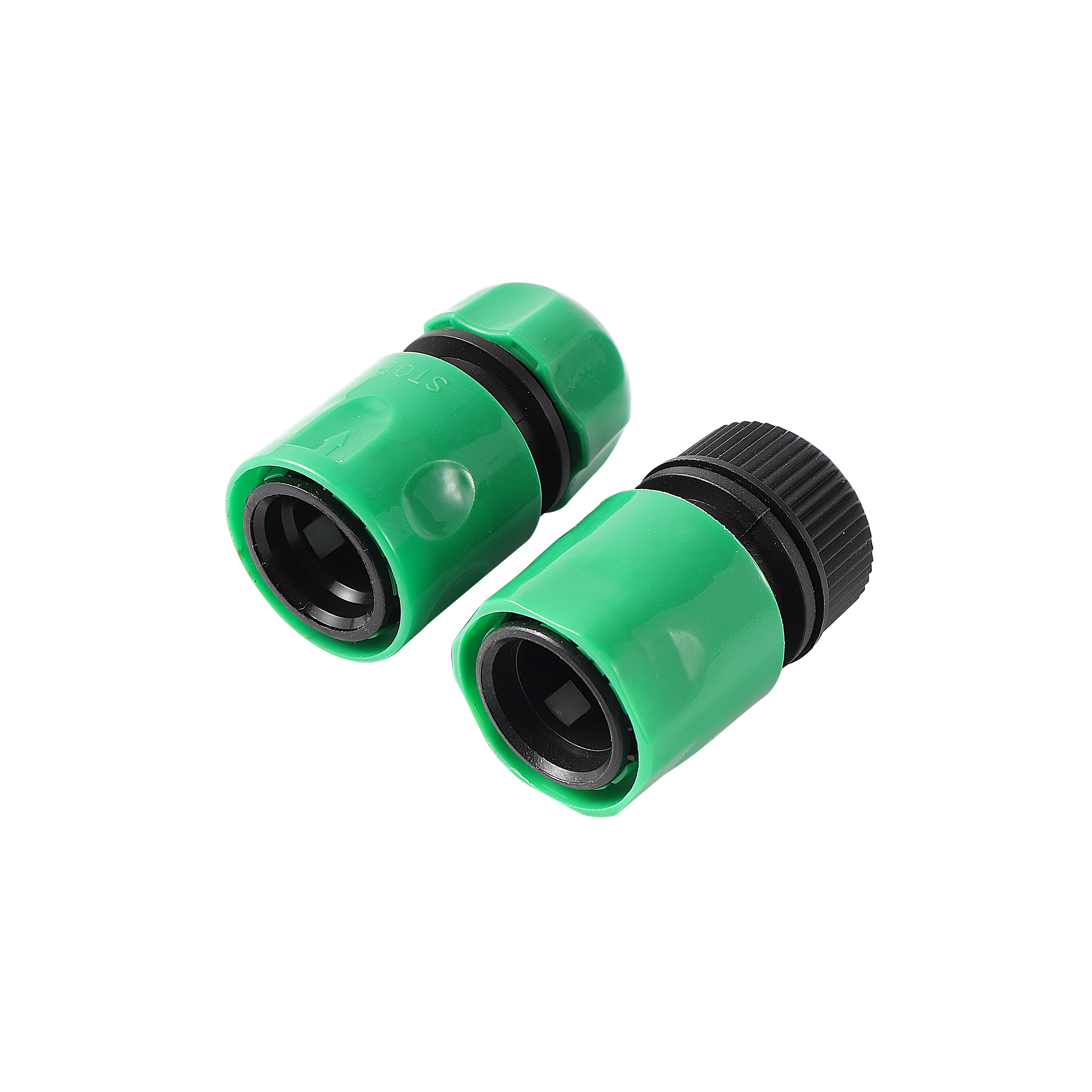 2Pcs 16mm Pipe Quick Connector Garden Water Tube Waterstop No Return Quick Access Coupling Garden Irrigation Car Washing Fitting