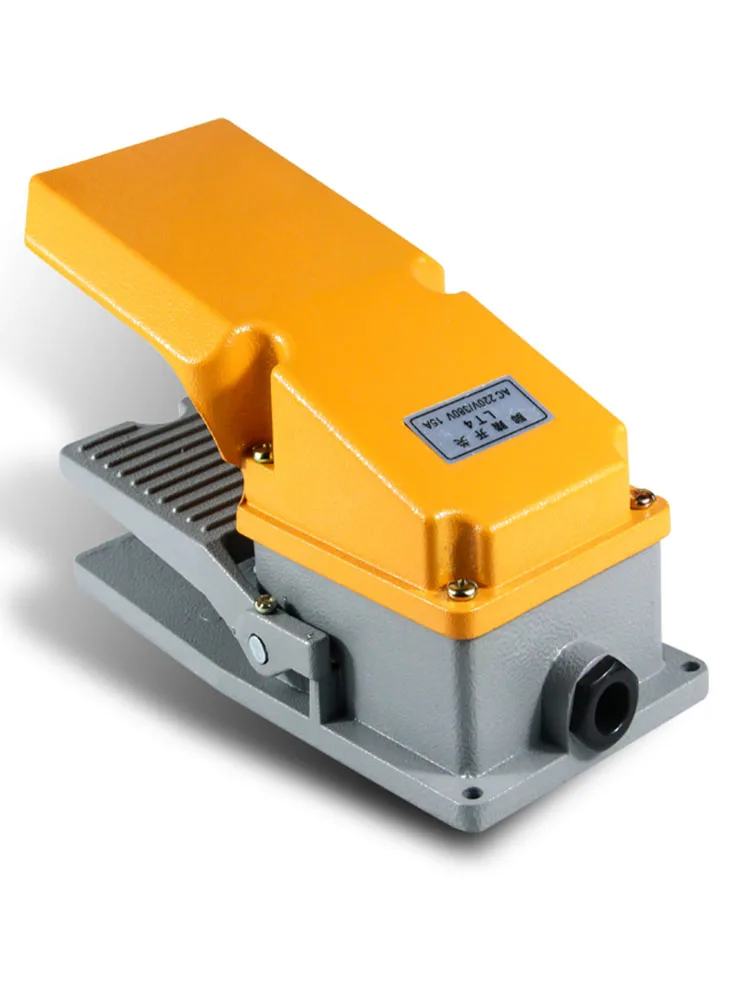 LTH-1/6 Foot Switch LT4 Foot Switch Punch CNC Lathe Hydraulic Chuck Foot Switch Aluminum Shell