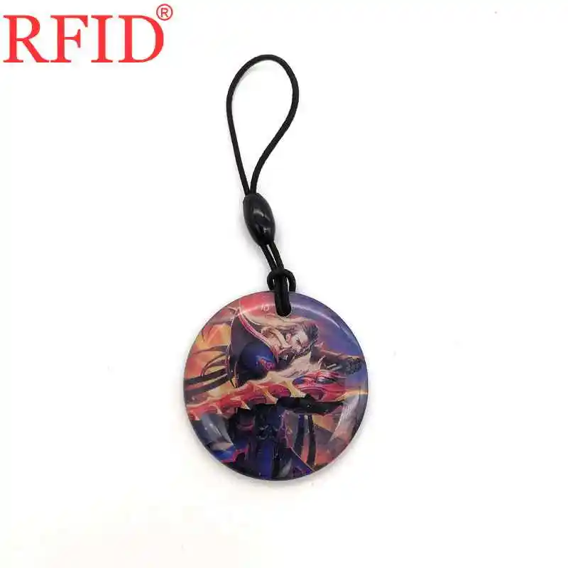 UID 13.56Mhz IC Rewritable Writable Keyfobs RFID Waterproof Keyfob Token Tag Copy Clone Proximity Access Control Card 1pcs