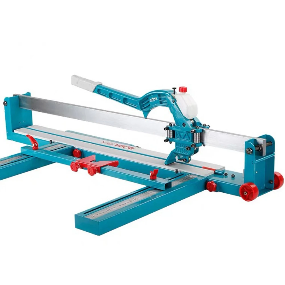 High Precision Laser Infrared Manual Tile Cutting Machine Tiles Push Knife Floor Wall Tile Cutter 800mm/1000mm/1200mm 6-15mm