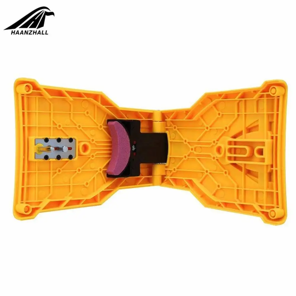 Chainsaw ฟัน Sharpener chainsaw แบบพกพาทนทาน Easy Power Sharp Bar-Mount Fast บด Chainsaw Chain Sharpener เครื่องมือ