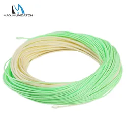 Maximumcatch Fly Fishing Switch Line 4/5/6/7/8wt 100ft Double Color Fly Fishing Line Weight Forward FLOATING Fly Line