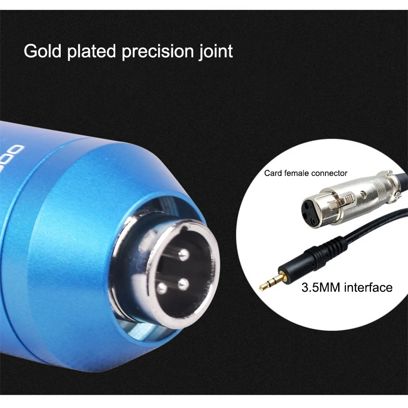 ميكروفون مكثف معدني للكمبيوتر المحمول ، تسجيل الكمبيوتر ، الاستوديو ، البث ، الكاريوكي ، يوتيوب ، تيكتوك ، الألعاب ، دي جي ،