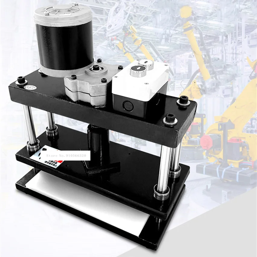 Electric Die Cutting Machine Leather Cutting Machine Die Stamping Machine Electric Cutting Sample Machine 220V/110V ( 390*160mm)