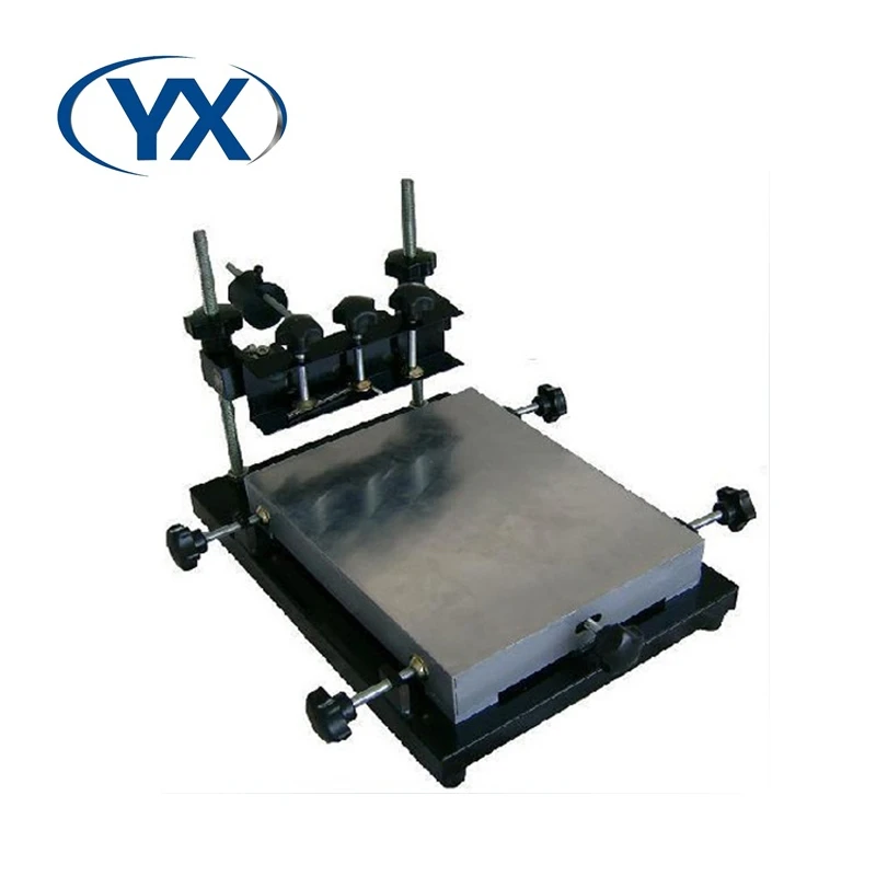 New High Precision YingXing 320*440mm Middle Size Stencil Printer Machine