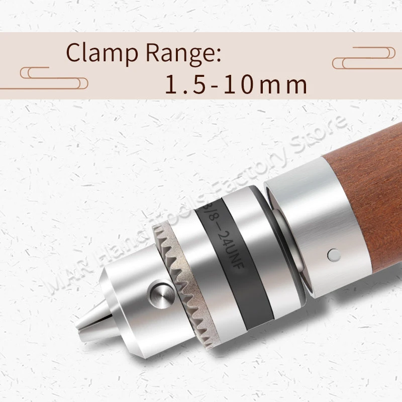 Cưa gỗ Cầm Tay Truyền Thống Trung Quốc Loại Máy Khoan Cầm Tay Thép Carbon Cao Cấp Mũi Khoan Đầu Kẹp Hiệu Quả Thợ Mộc Dụng Cụ