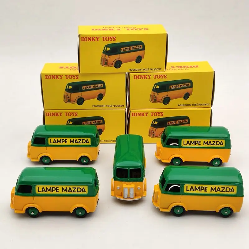 

Lot Of 5pcs Atlas 1:43 Dinky Toys 25B Fourgon Tole D.3.A LAMPE MAZDA Diecast Models Car Collection Auto Toys