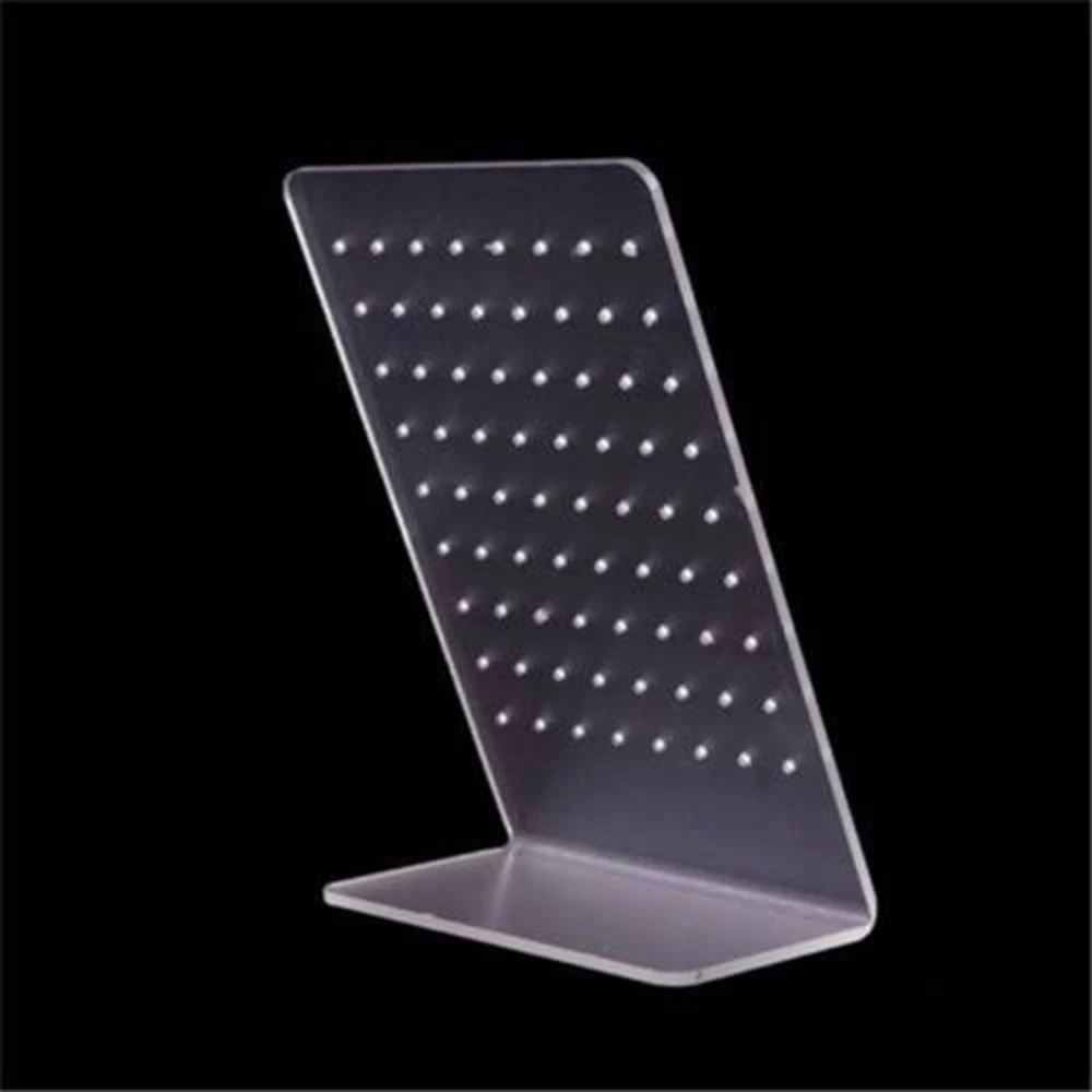 72 Holes Earring Jewelry Display Holder Rack Stand Showcase Organizer Shelf Mould Multi-layer Stud Earrings Storage Rack Storage