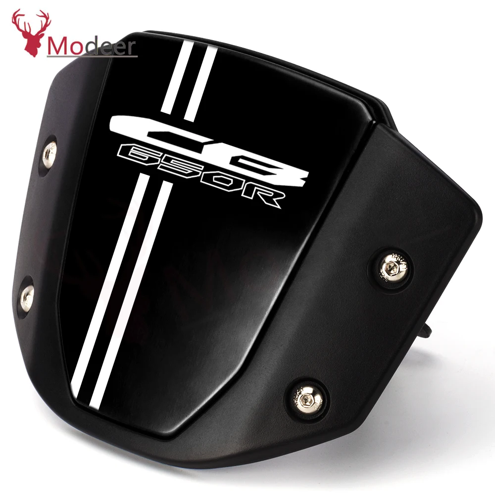 CB650R Motorcycle Black Red Silver Windshield WindScreen For Handa CB 650R CB650 R 2019 2020 2021 Wind Screen Accessories