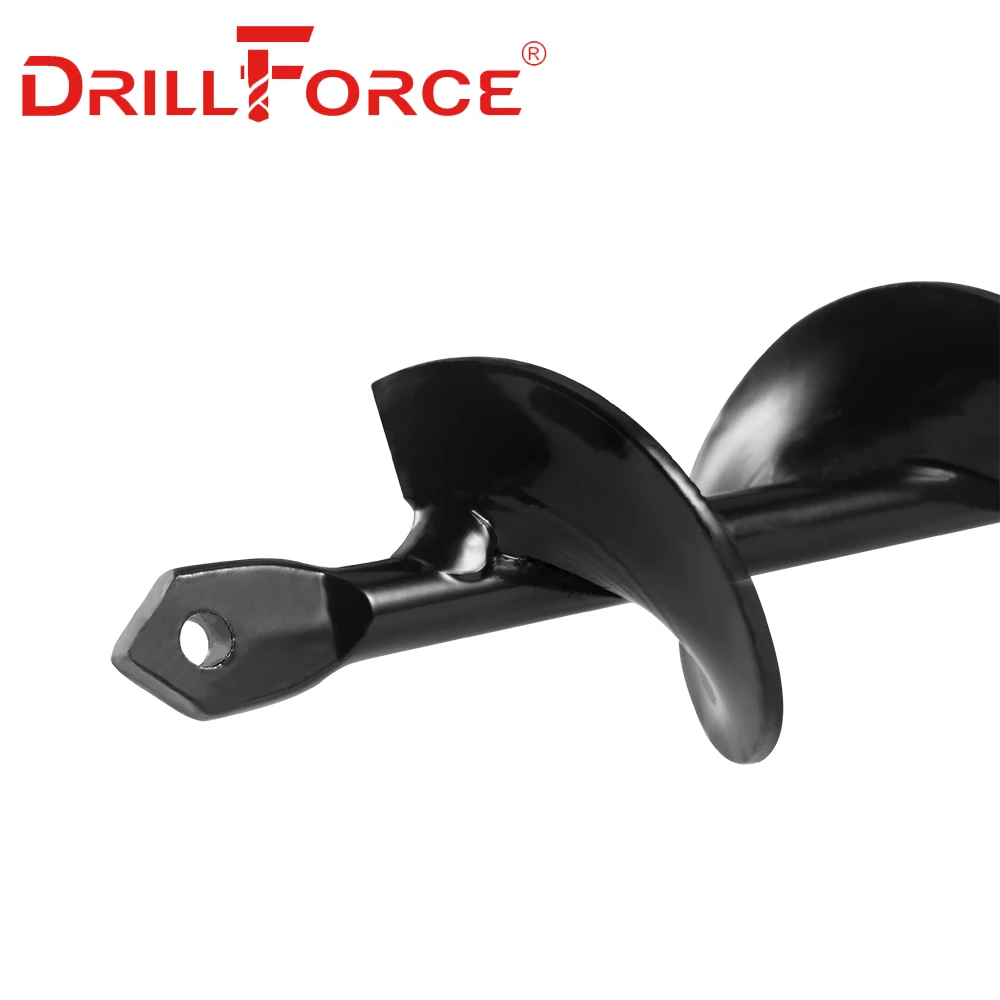 DRILLFORCE الأرض اوجير دوامة مثقاب الخشب زارع مثقاب ذو مقبض ساحة البستنة الفراش زراعة حفرة حفارة استبدال أدوات الحدائق