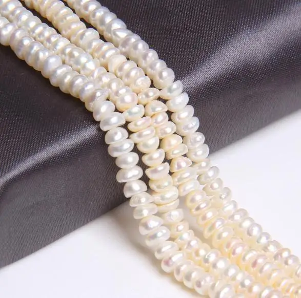 

New Arrival Favorite Pearl Jewelry 4mm Natural Freshwater Pearls For Women Jewelry Making DIY For Earrings Necklace Bracelet