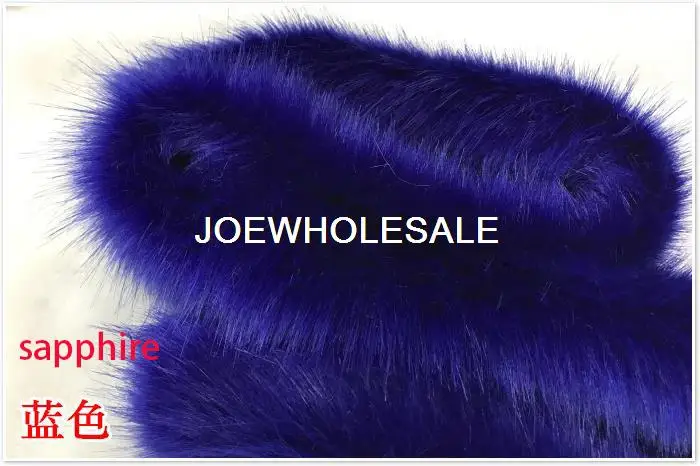 High-grade soft fur fabric,pile 3-3.5cm fox fur,felt cloth,faux fur fabric,Sewing clothing decoration materials