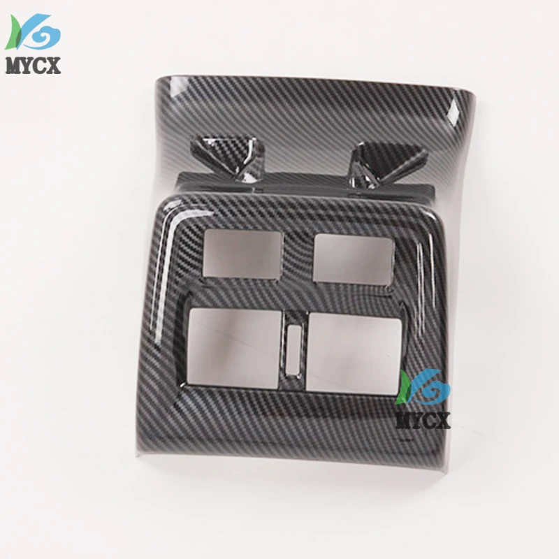 

Для Toyota avalon 2019 2020 2021, накладка на заднее вентиляционное отверстие из углеродного волокна