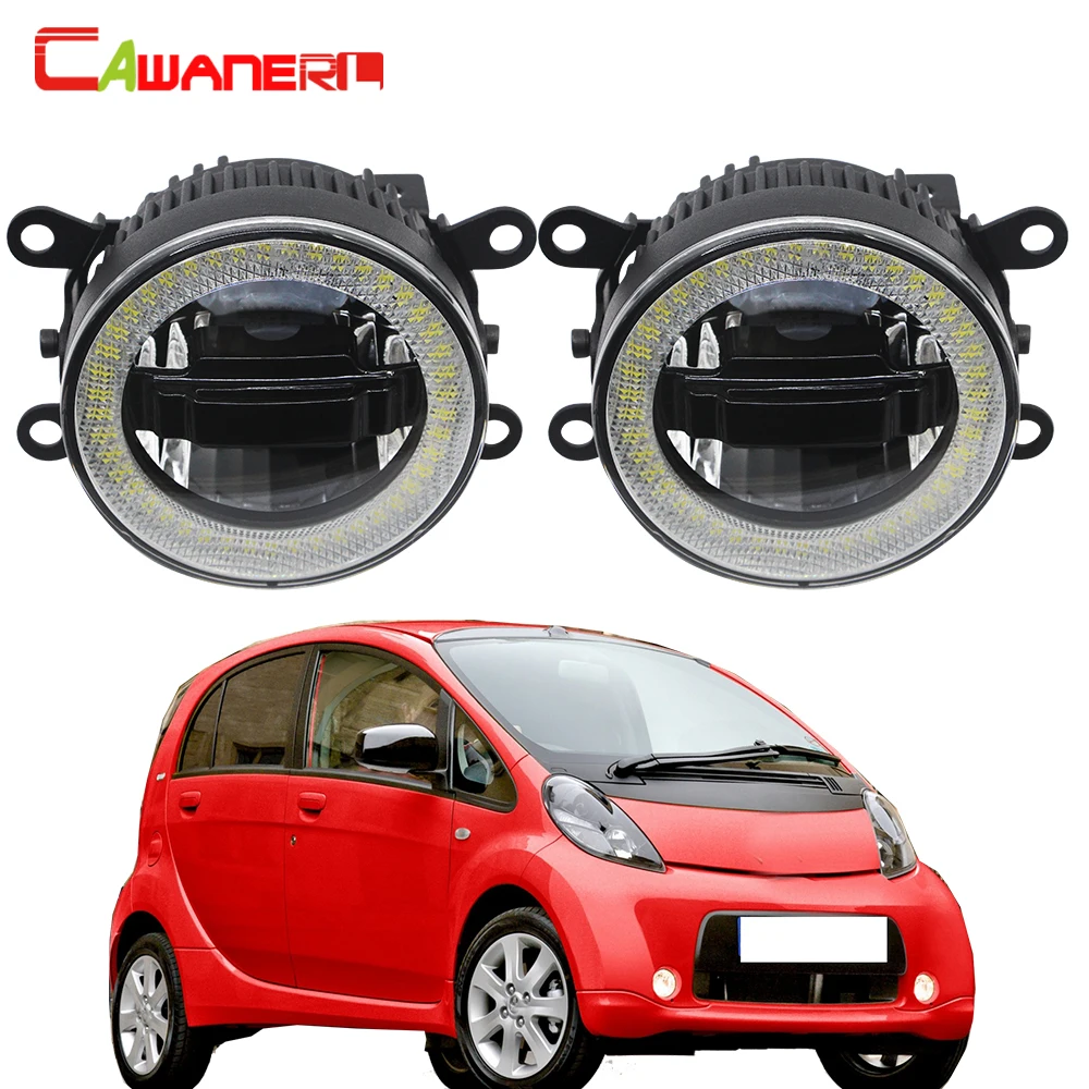 

Cawanerl Car LED Fog Light Bulb Angel Eye DRL Daytime Running Lamp 12V For Citroen C-Zero Peugeot iOn Mitsuoka Like 2009-2018