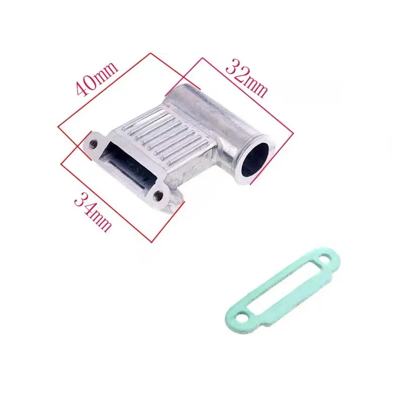 1set Exhaust Pipe Nitro Car Original Exhaust pipe For 1/10 HSP NItro Engine RC Car 102009 02172 02031