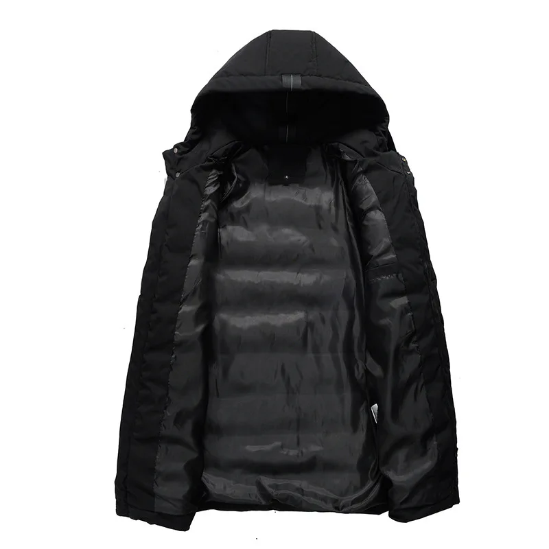 FAVOCENT-Parka longue à capuche pour homme, veste super chaude, haute qualité, grande taille 5XL, loisirs, hiver