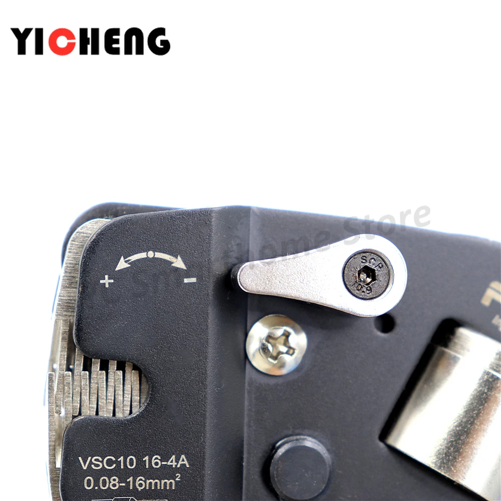 VSC10 16-4A Multifunctional ratchet terminal pliers, adaptive quadrilateral tubular crimping pliers, automatic mold adjustment