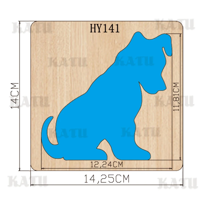 Dog New Wooden Cutting Dies Suitable for Common Mold Scrapbook Machines on the Market