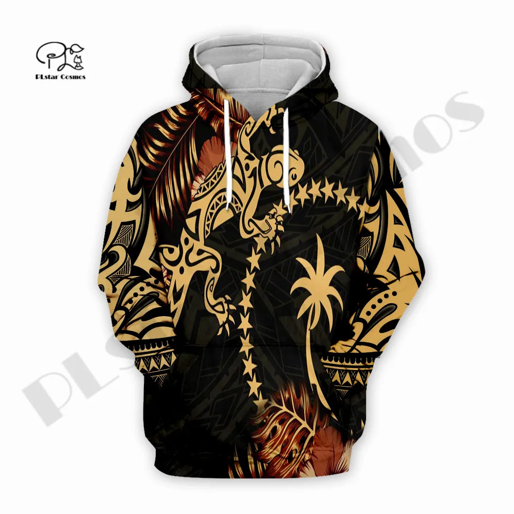 PLstar Cosmos 3DPrinted Newest Chuuk Island Tribal Tattoo Unique Harajuku Pullover Streetwear Unisex Hoodies/Sweatshirt/Zip A-2