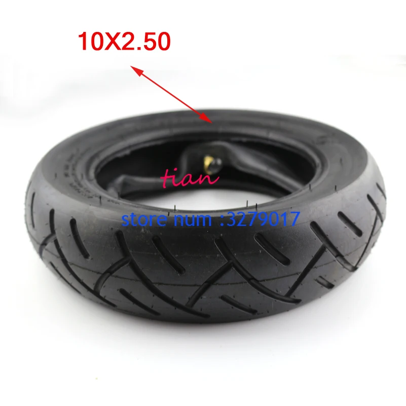 10x2.50 tire Electric Scooter Balancing Hoverboard self Smart Balance Tire 10 inch tyre with Inner Tube