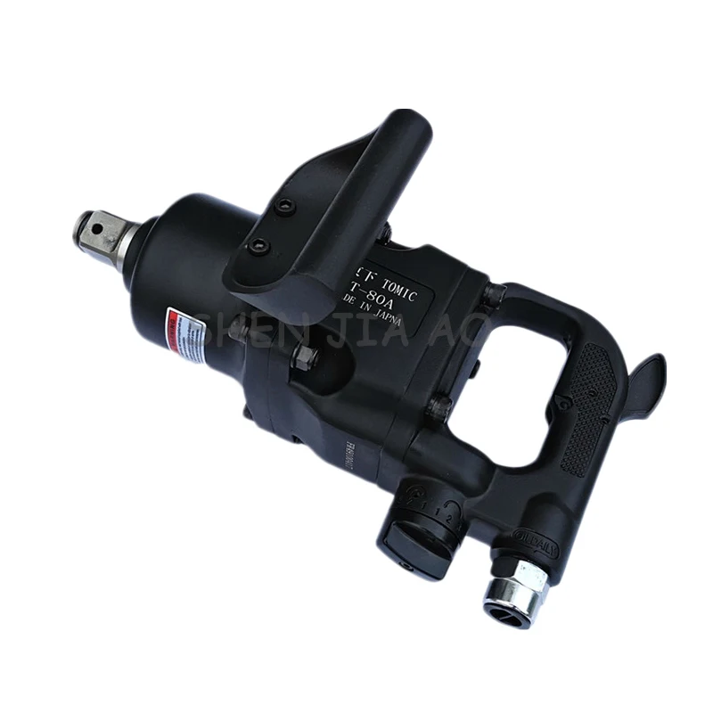 Imagem -05 - Industrial Grade Chave Pneumática Heavy Wind Guns 5000 Rpm Gatilho Air Impact Wrench Ferramentas 07 m ³ por Min 1pc T80a 80b