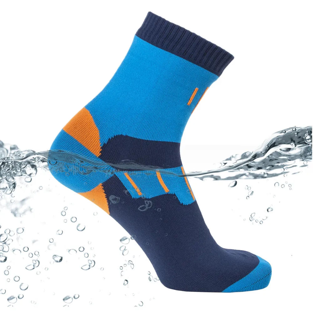 Chaussettes en rayonne de bambou respirantes et imperméables, chaussettes sans couture pour la randonnée, la chasse, le ski, la pêche, les sports de plein air, unisexe, livraison directe, 100%