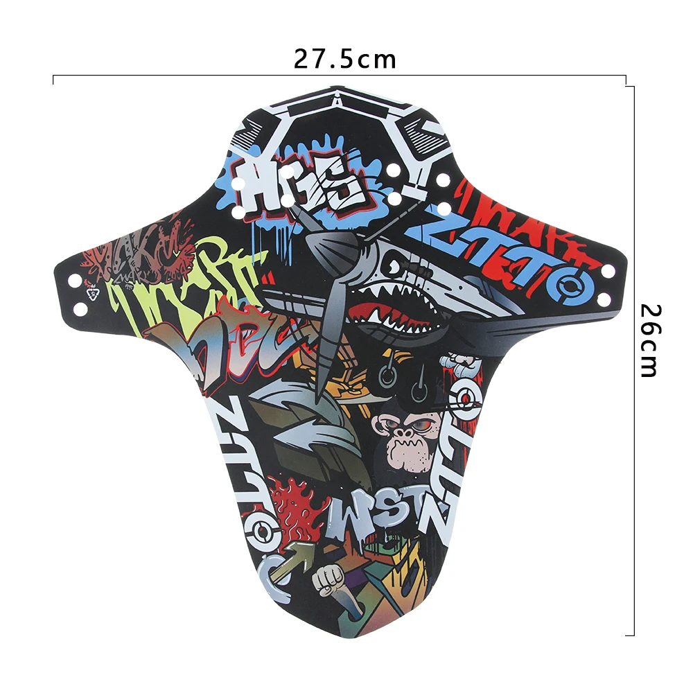 Fine Bicycle Fenders Bike Mudguard Carbon Fiber Front Rear MTB Mountain Bike Wings Mud Guard Cycling Accessories 8 Colors