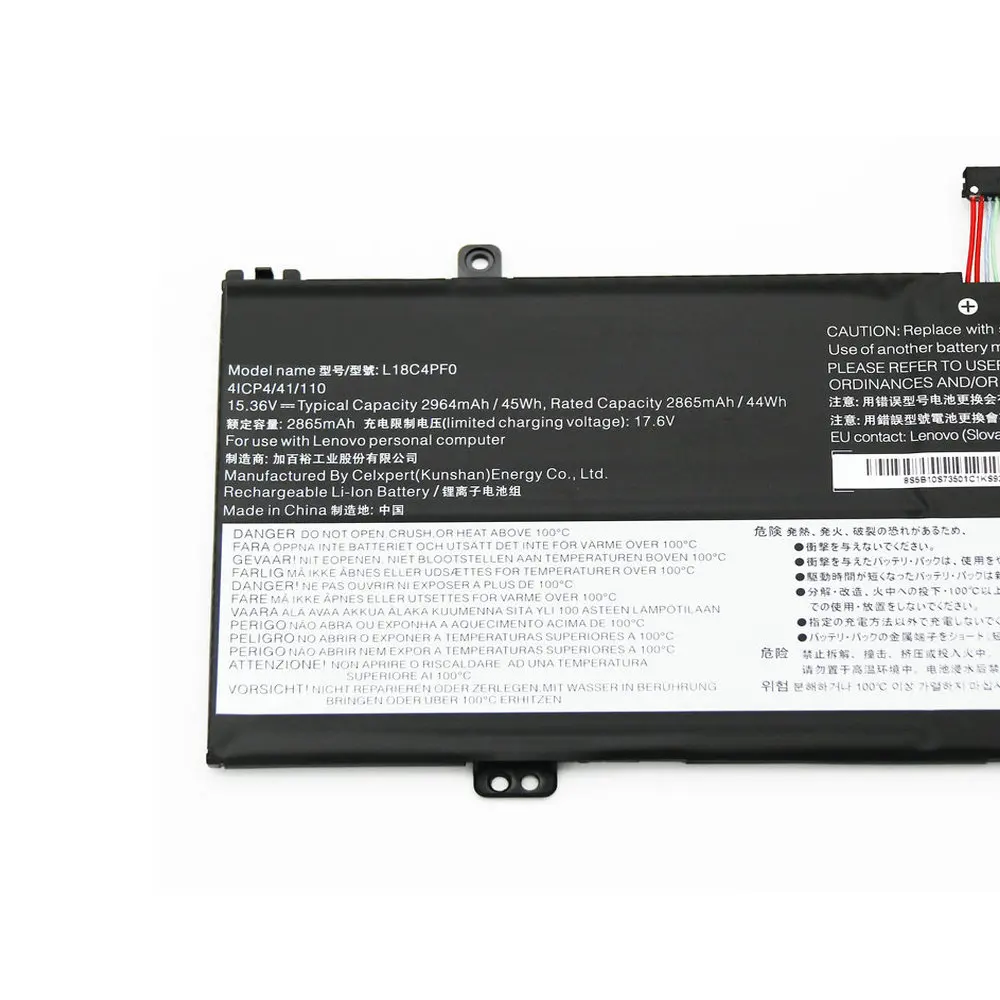 NEW L18M4PF0 L18C4PF0 L18D4PF0 Laptop Battery For Lenovo ThinkBook 13S-IWL 20R90071GE 14S-IWL 20rm0009US S540-14-IWL V540S