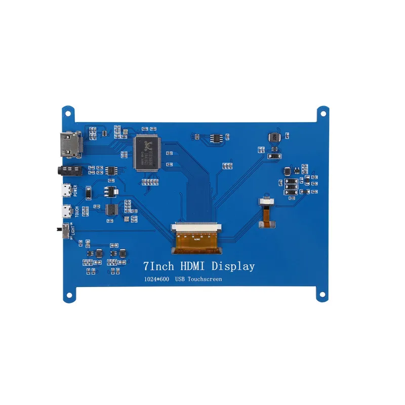 7 inch IPS LCD Display USB Kapazitive Touch Sekundären Bildschirm Monitor 1024x600 HDMI-kompatibel Für Raspberry Pi windows AIDA64