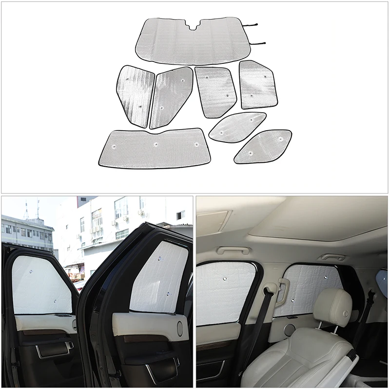 

For Land Rover Discovery 5 LR5 2017-2020 Car Front Windshield Full window glass Sun Protection Parasol Car Accessories