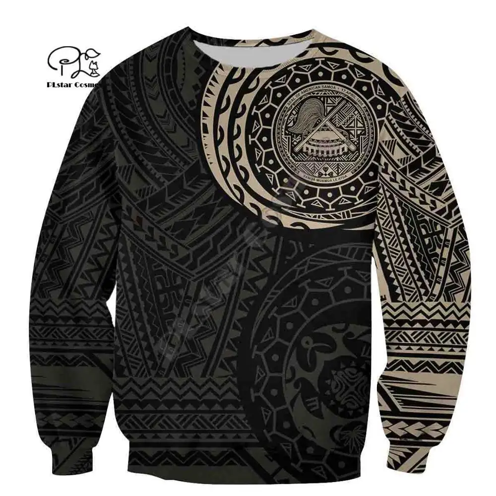 PLstar Cosmos 3DPrint Kanaka Polynesian Tribal New Fashion Unisex Harajuku Streetwear Funny Casual Hoodies/Sweatshirt/Jacket/z1