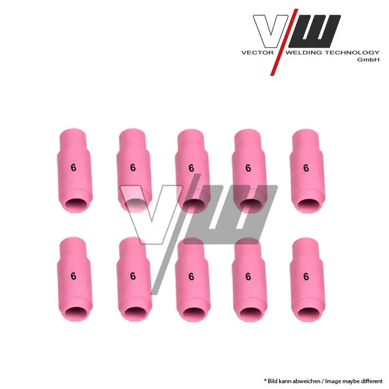 Argon Tig Welding Gun Accessories 10N Series Sandblasting Nozzles Ceramic Alumina Nozzle Cups WP18 WP17 WP26 Welding Nozzles