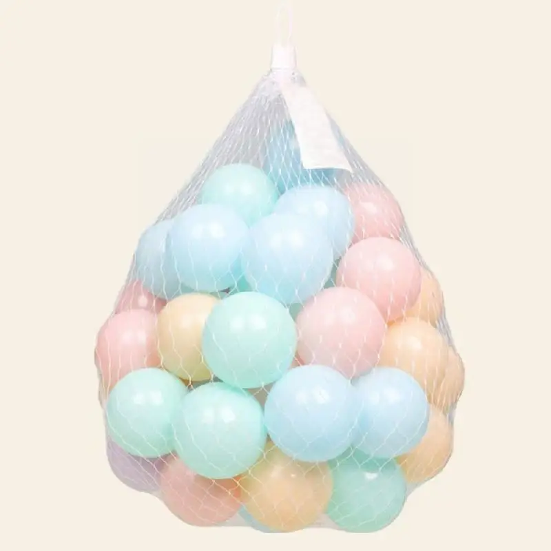 Eco-vriendelijke Kleurrijke Ball Zacht Plastic Ocean Bal Oceaan Golf Speelgoed Zwemmen Bal 6.5Cm Water Baby Zwembad Pit Kid B5i9