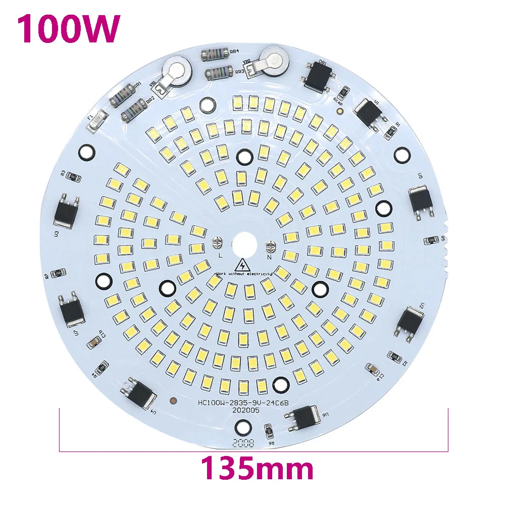 Chipy Cob LED 220V pełna moc 200W 50W nie ma potrzeby sterownik źródła światła Ligh płyta źródłowa liniowa Led lampy wokół zimnej bieli