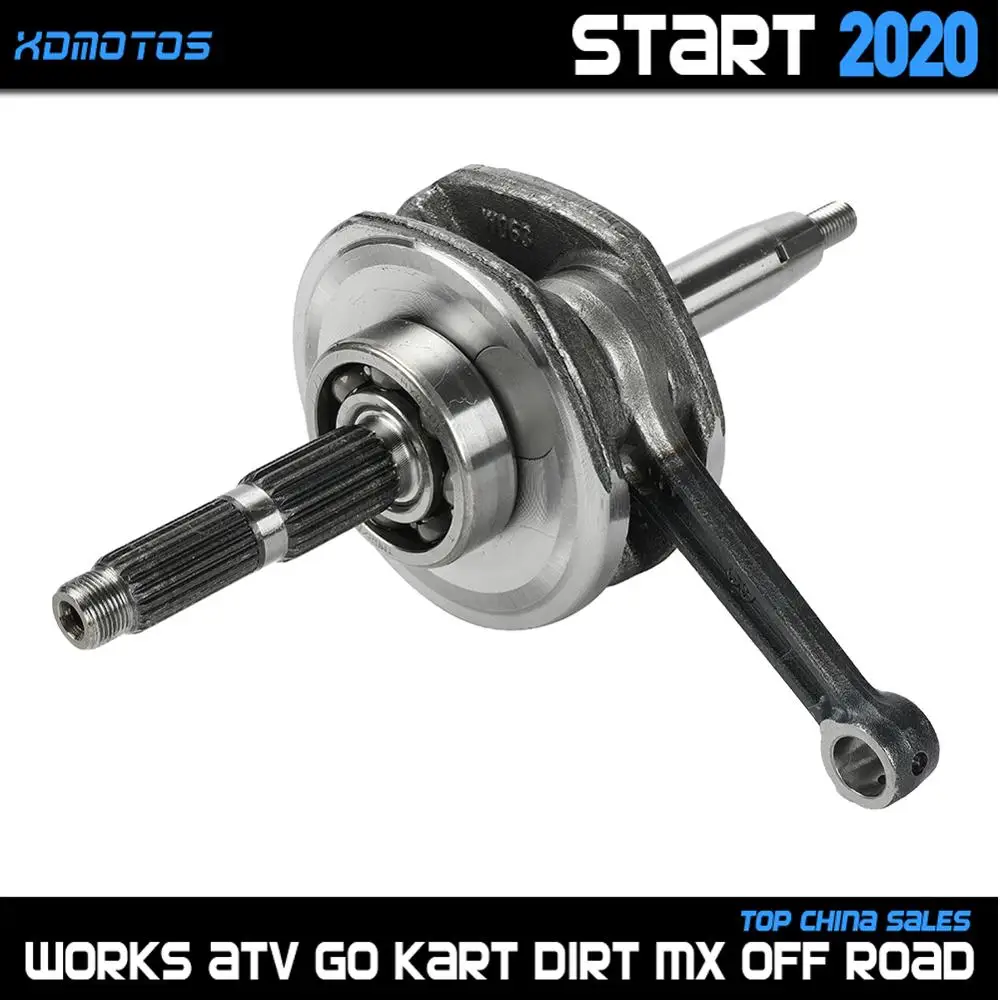 Motorcycle Crank Shaft For YX 140 YinXiang 140cc 1P56FMJ W063 Engine Kayo Bse SSR SDG GPX Dirt Pit Bike Atv Quad Parts