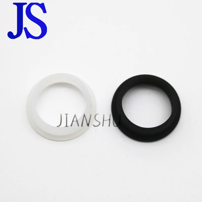 

50PCS PDC Rubber Ring For G M Chry Sler Peu Geot BM W Parking Sensor Bumper Object Black White